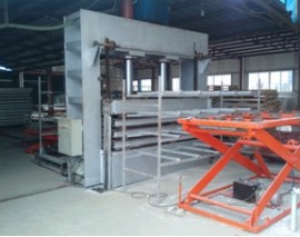 Fire board production equipment